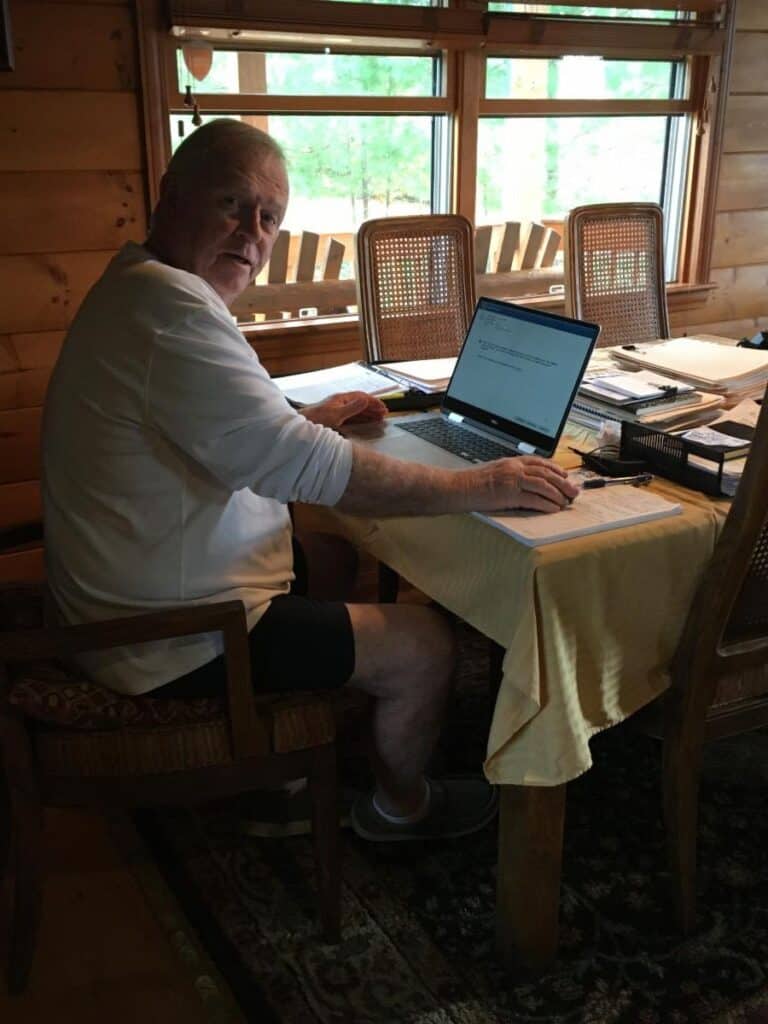 Dave's home office