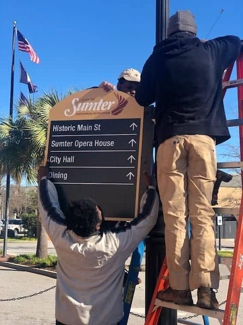 Sumter Installation Wayfinding & Mapping